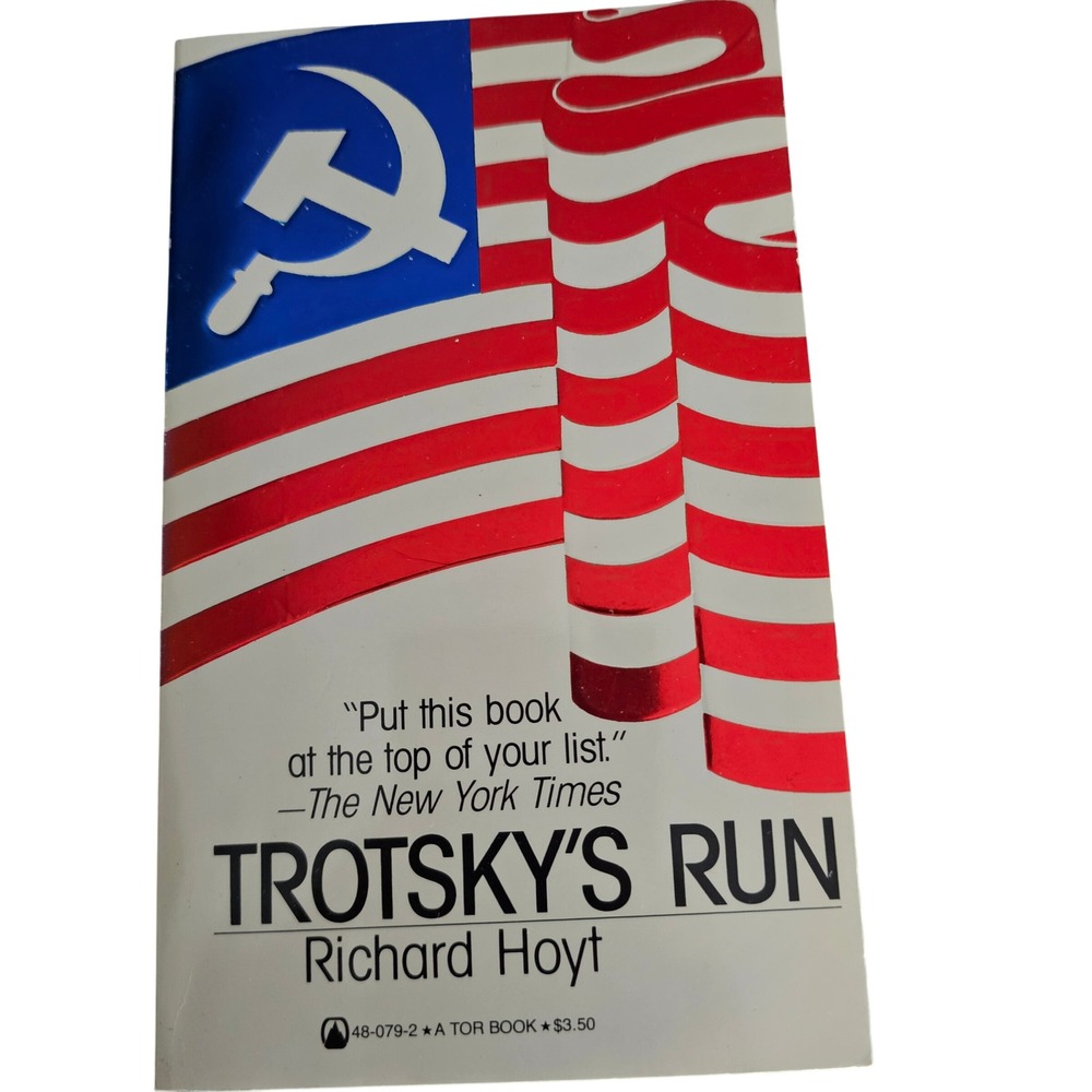 Trotsky's Run Richard Hoyt 1983 First Printing Tor Books Spy Thriller Paperback